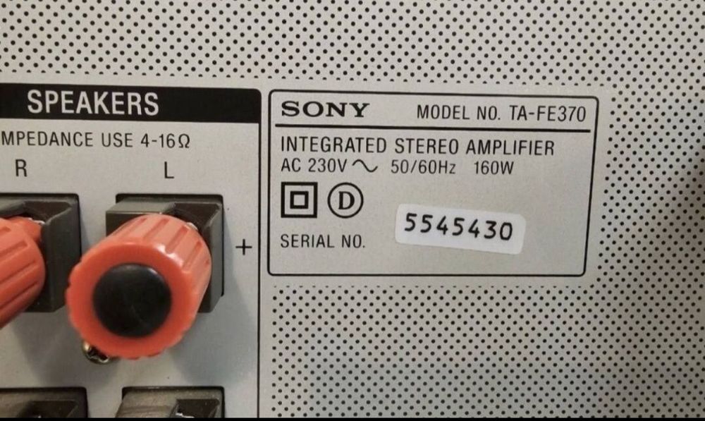 Wzmacniacz stereo Sony TA- FE 370. 2*70W