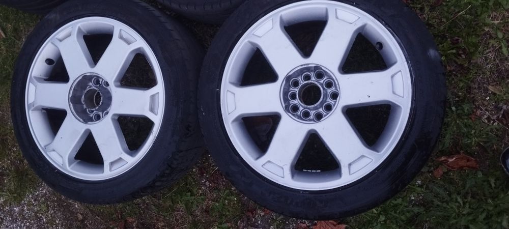 Jantes 17 5x112 (e outras) com pneus Goodyear