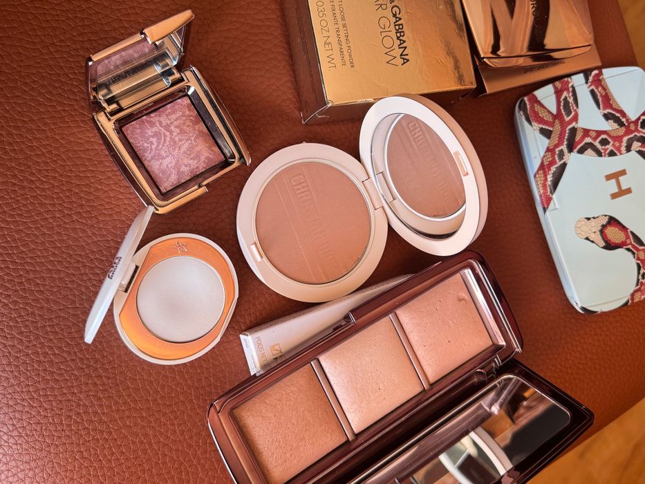 Палетка палітра бронзер пудра румʼяна hourglass Charlotte tilbury dior
