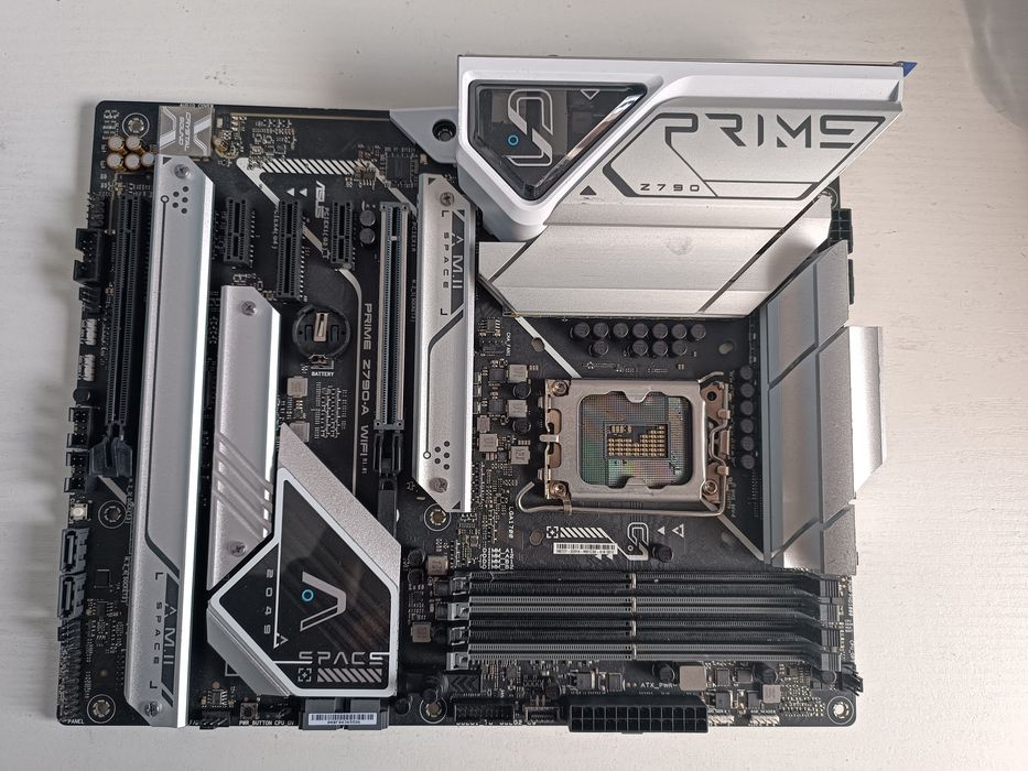 Материнська плата Asus Prime Z790-A WiFi погнуті ніжки сокет 1700