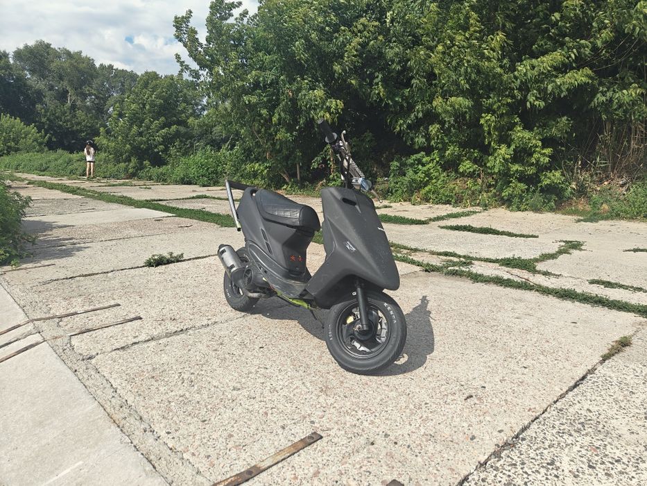 Yamaha axis 90 стант