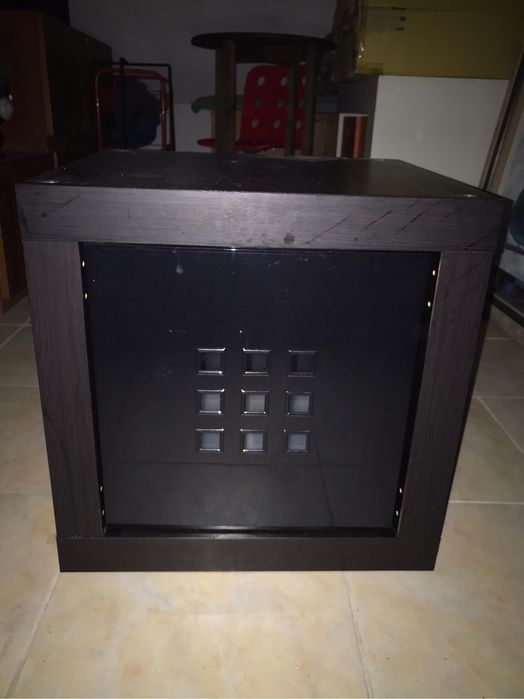 Cubos com gavetas arrumação