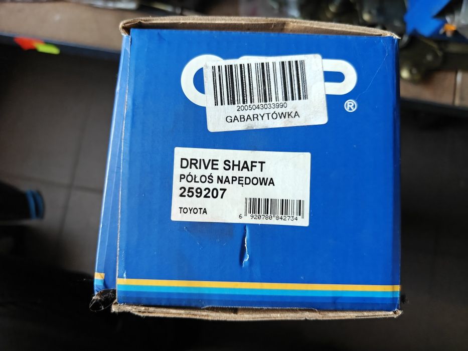 Półoś Toyota Avensis 03- 2.0 D4 GSP 259207