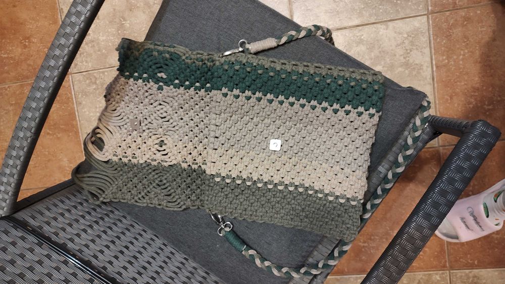 Torebka z Makramy