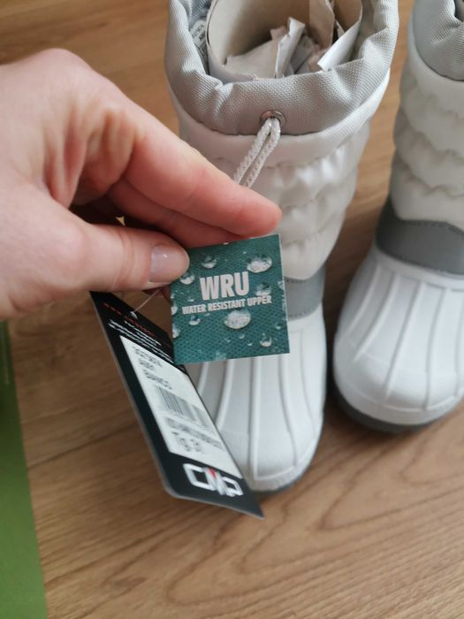 Buty dziewczęce śniegowce zimowe