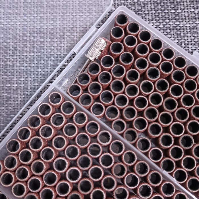 268шт. насадок для гравера, Dremel - шліфувальні барабани + тримач