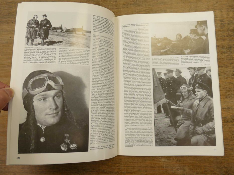 Monografia Stalinowskie Sokoły Kampanie Lotnicze 7 AJ Press Wrocław