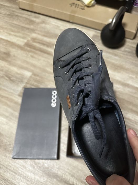 Мужские кеды кроссовки ecco soft 7 м
