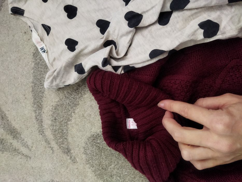 Детские вещи платье, шорты, свитер h&m, next,  george на 4-6 лет