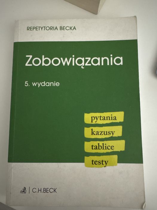 Zobowiązania - repetytoria Becka