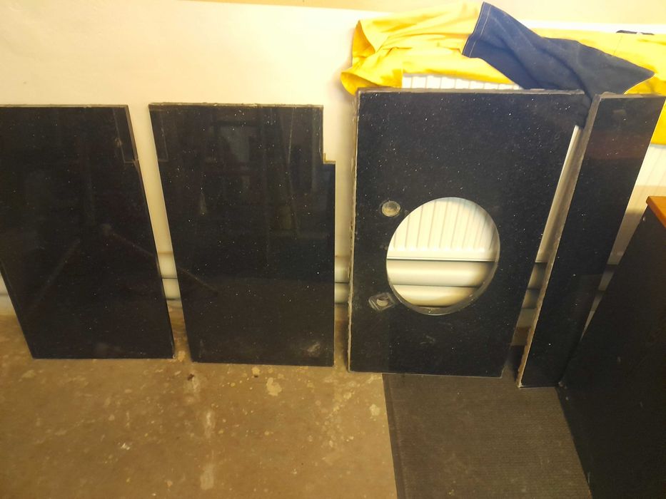 Blat pod umywalkę marmur