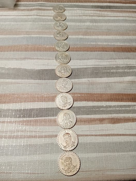 Moedas grandes figuras portuguesas