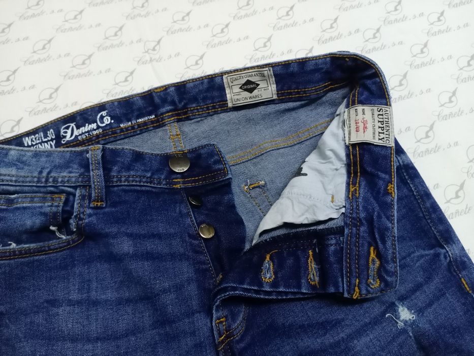 Джинсы синие Denim Co скини размер 32