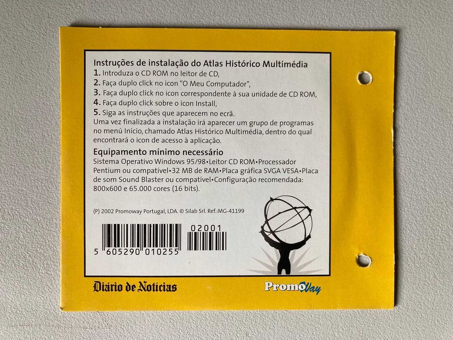 [CD ROM] Atlas Histórico - Números 1 a 10
