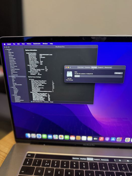 Macbook Pro 16" 2019 | 16GB | 512GB | 195 ciclos