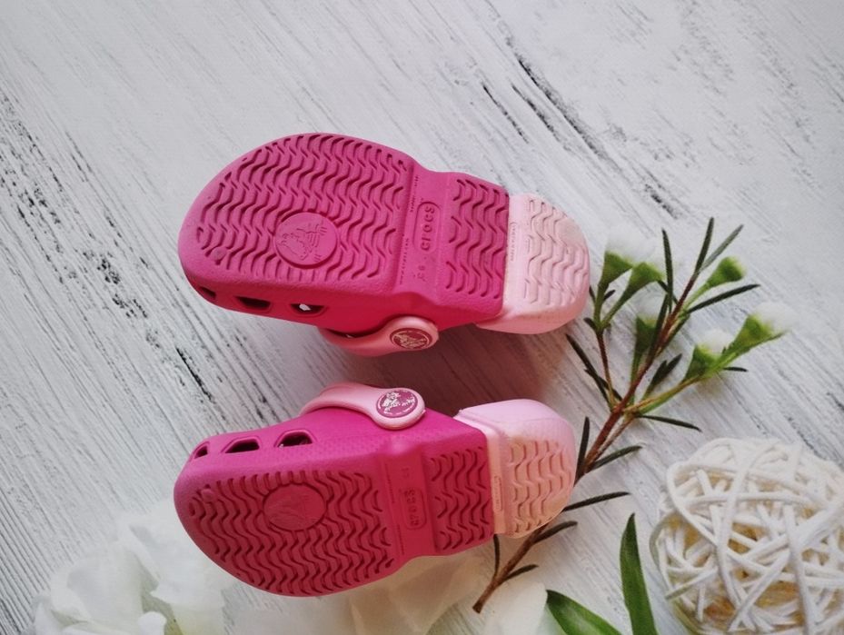 Crocs c6 , крокси шльопанці  luckline 18/19