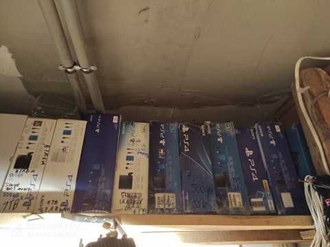 Karton do konsoli Ps4 wkładki instrukcje KOMPLETNY Fat Slim Pro