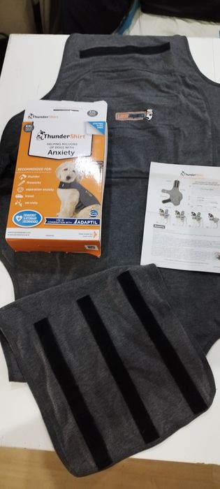 Colete relaxante anti stress para cão
