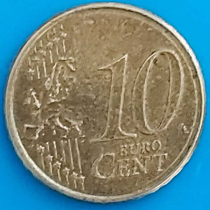10 Cêntimos de 2007 de Espanha,  Miguel Cervantes