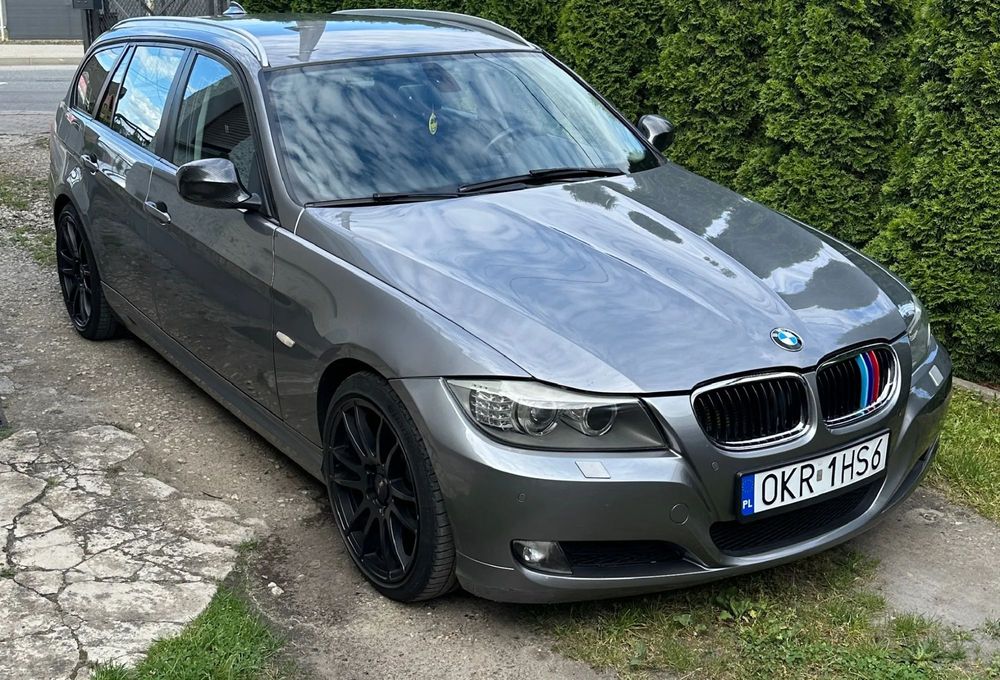 BMW Seria 3 BMW E91 320d LCI 2010r bixenon Aut. Światła drogowe, Grzane Fotele!!