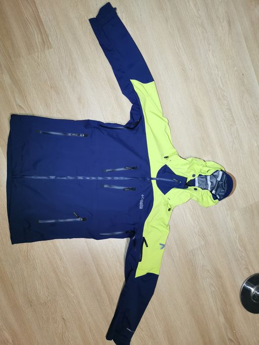 Kurtka narciarska turystyczna hardshell 3l columbia titanium peak purs