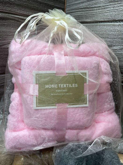 Рушники Набір Баня лице руки  Набор Полотенца  Органза Подарунок