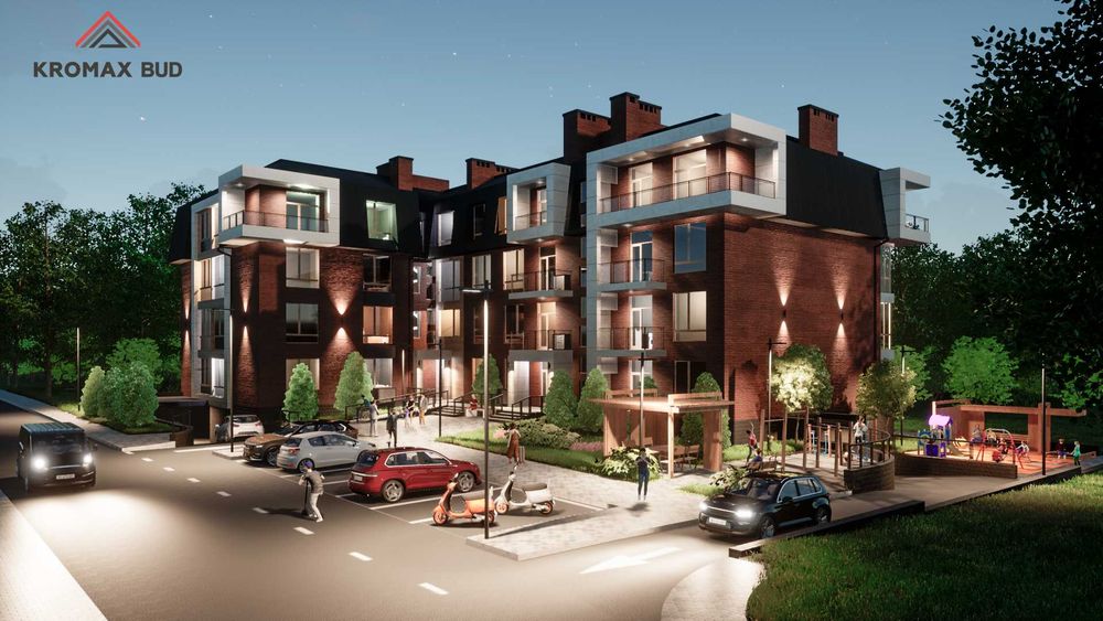 Двокімнатна квартира 65м2 в елітній новобудові ЖК Парковий Дім