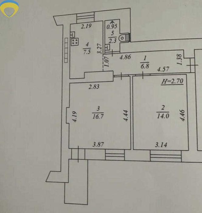 Продаж 2-кімнатної квартири в центрі вул.Кінна/Новий ринок - More