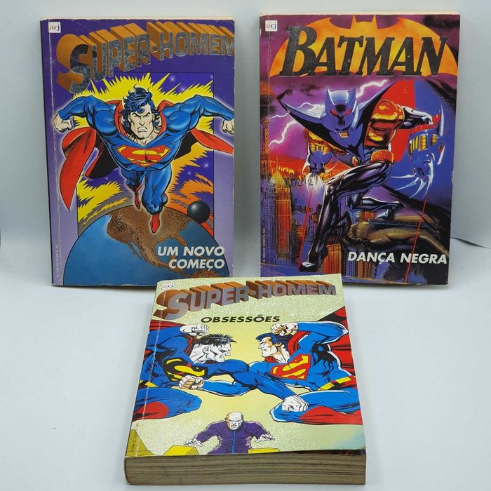 Lote BD - Super Homem e Batman - Ref. PINF