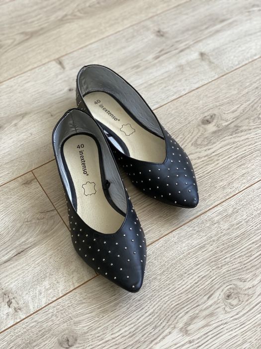 Балетки мюли эко-кожа туфли 40р 25см