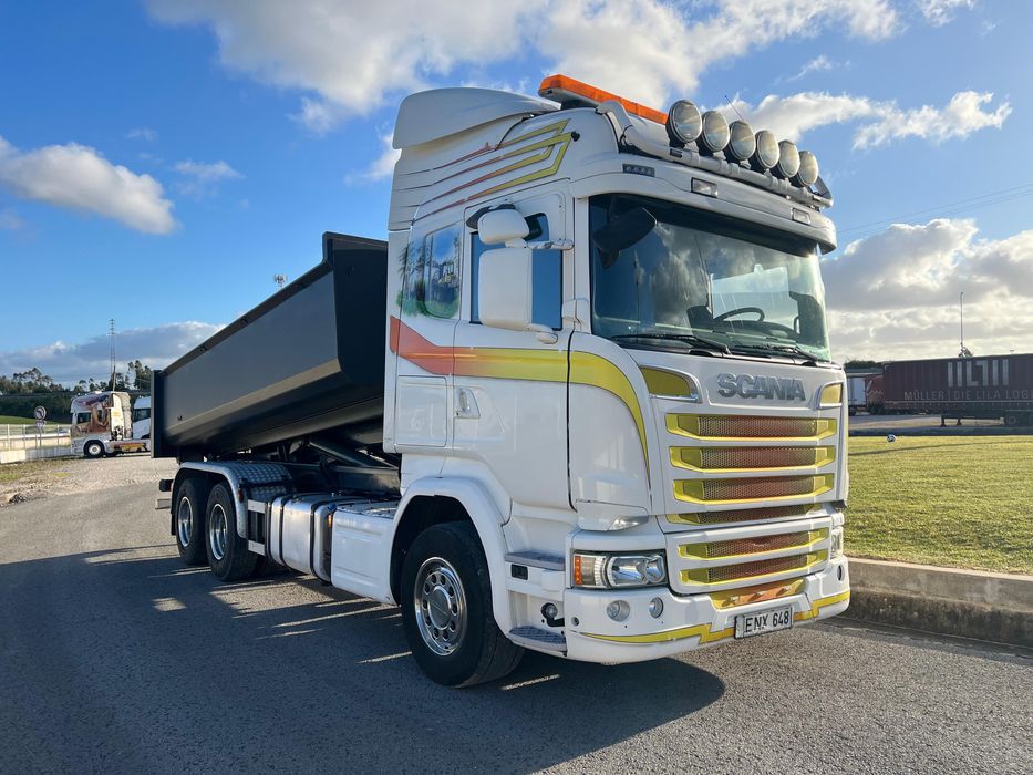 SCANIA R580 6x4 .2016 Gancho Contenedor