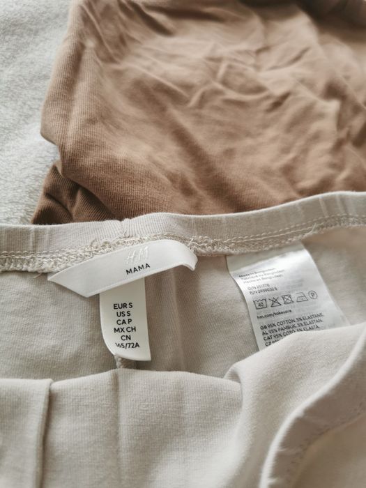 Szorty ciążowe h&m S + koszulki Do Karmienia S