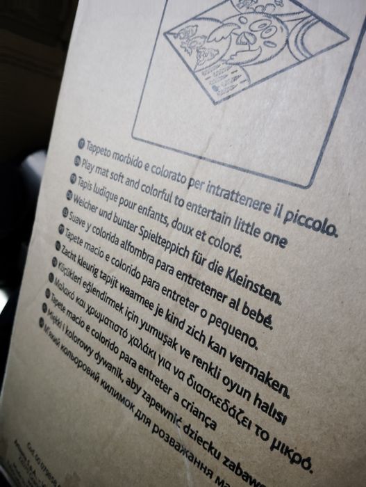 Cama/ parque atividades Open box Chico