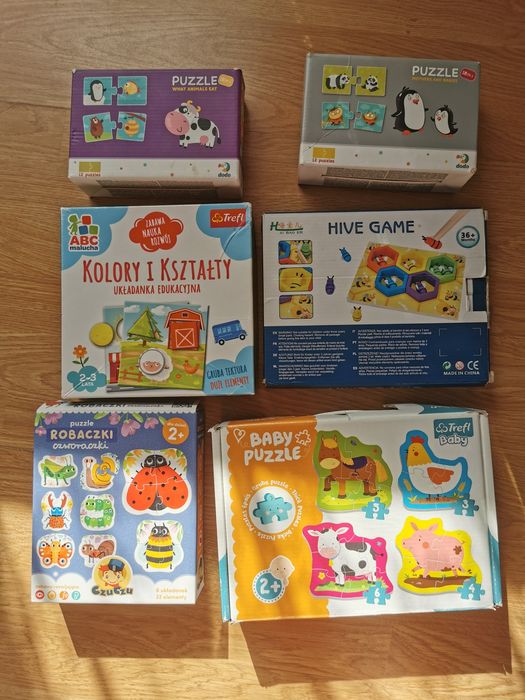 Gry, puzzle dla dzieci