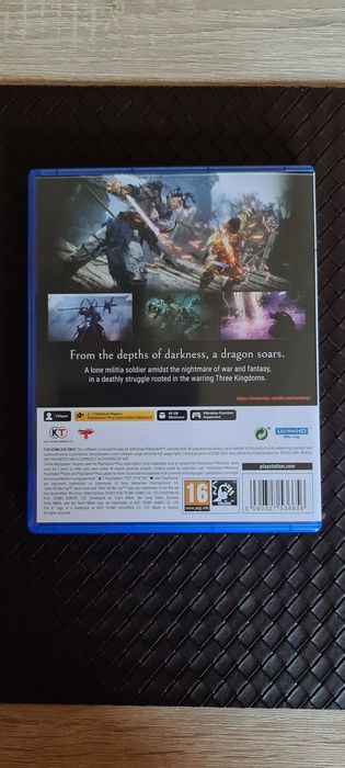 Wo long fallen dynasty na Ps5