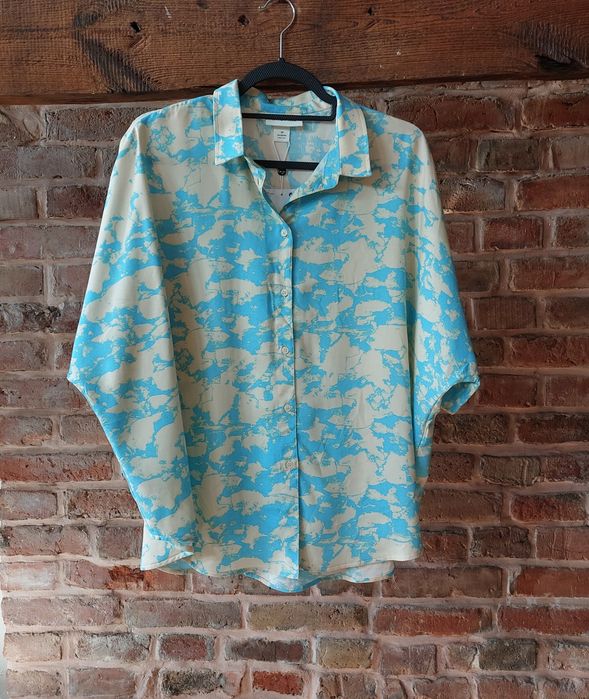 Oryginalna bluzka Monki w pastelowych kolorach o fasonie oversize