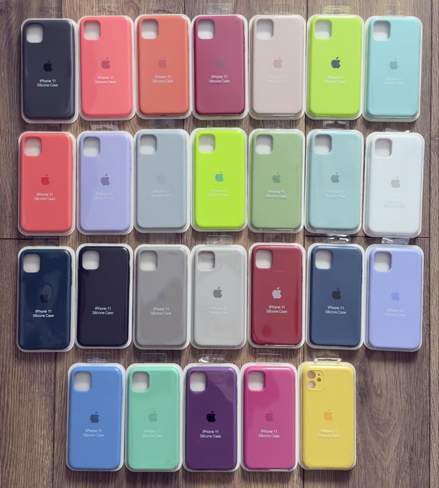 Закритий низ Silicone case для Iphone чехол силіконовий на айфон 11