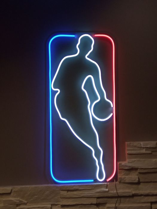 Logo NBA neon LED