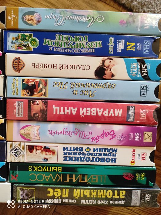 Видеокассеты мультики VHS
