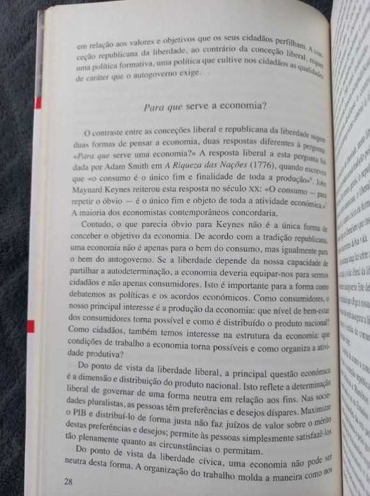 O Descontentamento da Democracia - Michael J. Sandel