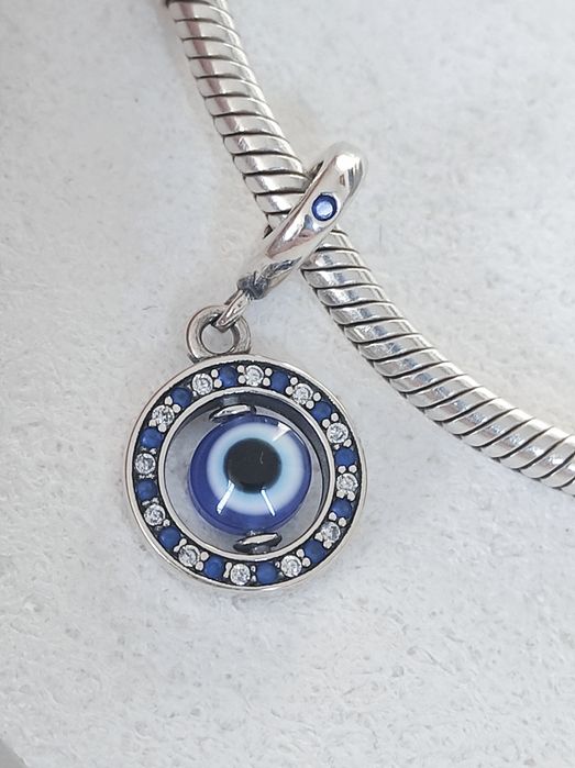 Oko  zawieszka Charm's srebro s 925