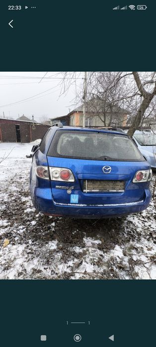 КПП мазда 6 2007 год мотор 2,0 дизель авто в розриве