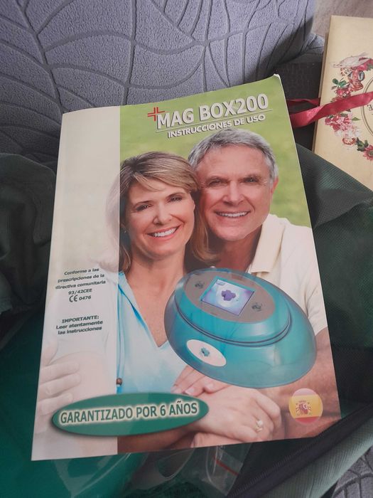 Aparelho de magnetoterapia para tratamentos de dor e fisioterapia domiciliária - Mag Box 200