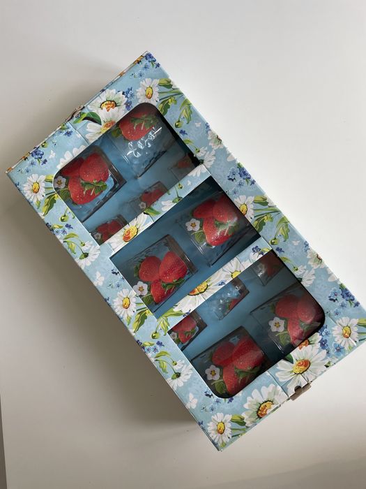 Набір стаканів. 12 предметів.