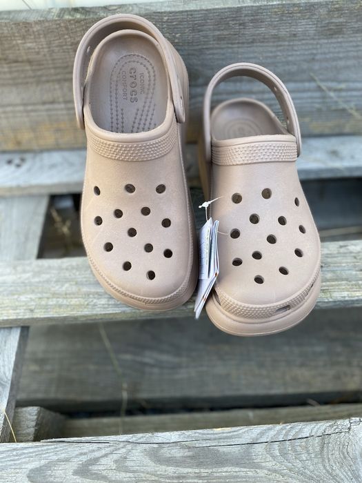Трендові Crocs Crush Шоколадні Крокси Жіночі