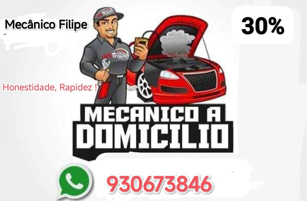 Mecânico ao domicilio 24 horas
