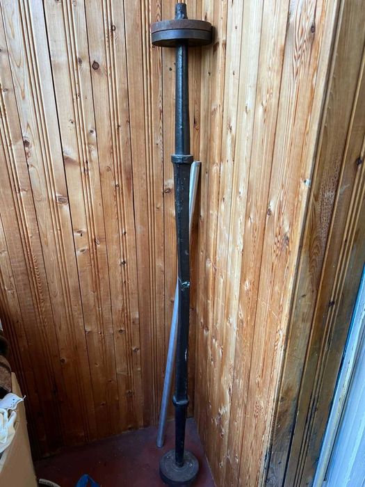 Раритетна штанга 22 кг — частина історії спорту