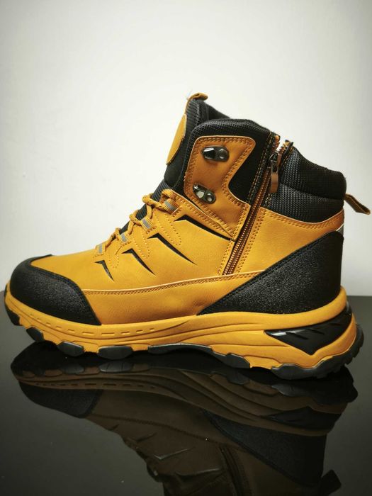 Zimowe wysokie buty męskie nowe mocne Okazja 43