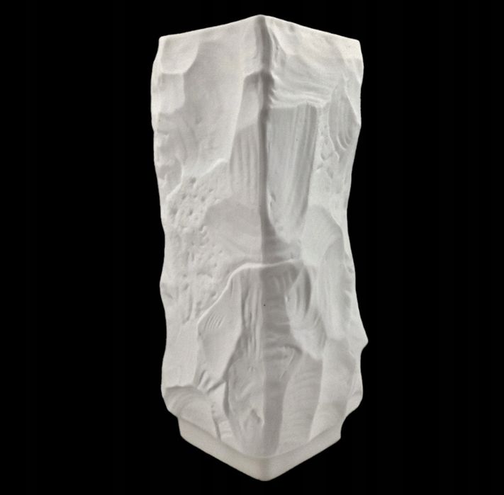 Porcelanowy Modernistyczny Op - Art Wazon Seltmann Weiden - Bawaria