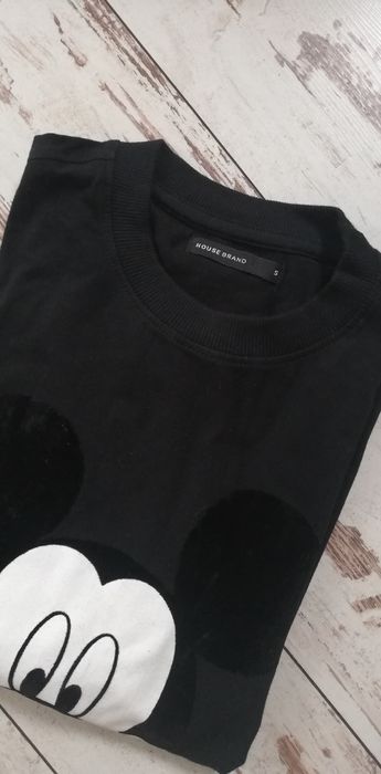 Koszulka czarna myszka miki
